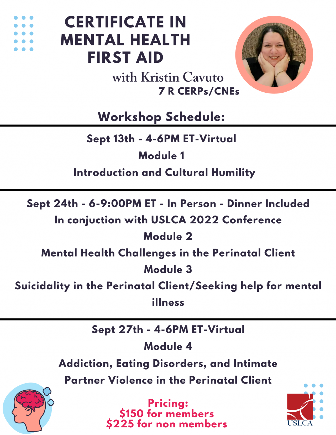 Mental Health First Aid USLCA